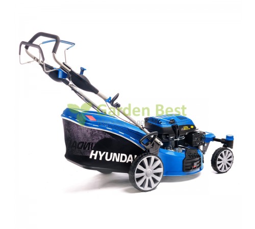 Газонокосилка бензиновая Hyundai L 5110RS с рояльными колесами